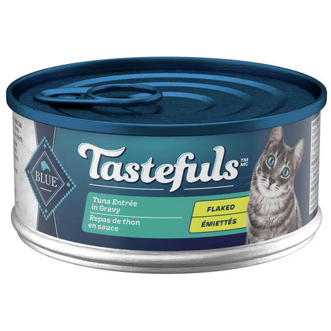 BLUE Tastefuls Flaked Tuna Entree in Gravy Canned Cat Food