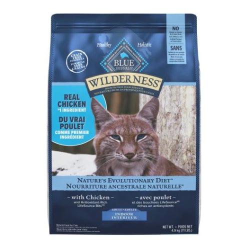 BLUE Wilderness Grain Free Indoor Chicken Recipe Dry Cat Food