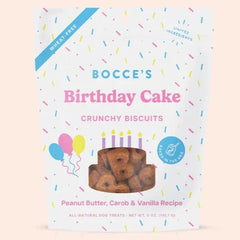 Bocce's Birthday Cake Crunchy Dog Biscuits