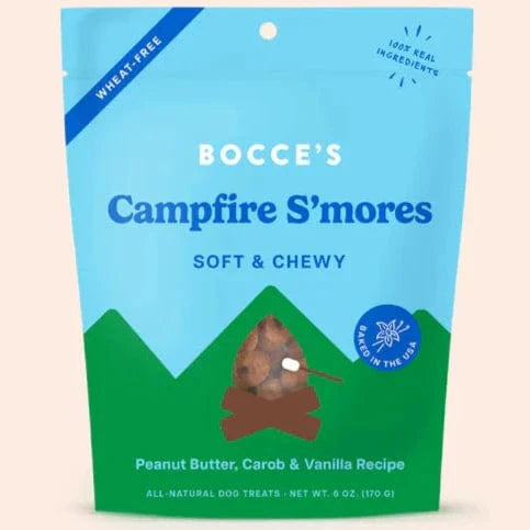 Bocce's Campfire S'mores Soft & Chewy Dog Treats