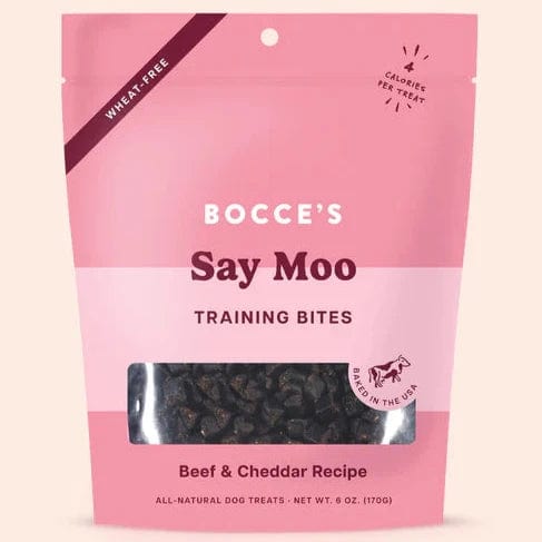 Bocce's Say Moo Training Bites Dog Treats