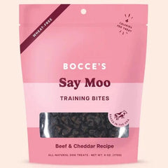 Bocce's Say Moo Training Bites Dog Treats