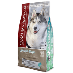Canadian Naturals Grain Free Whitefish Recipe Dry Dog Food, 25lb