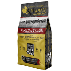 Canadian Naturals Omega Fresh Deboned Angus Beef Recipe Dry Dog Food, 24lb