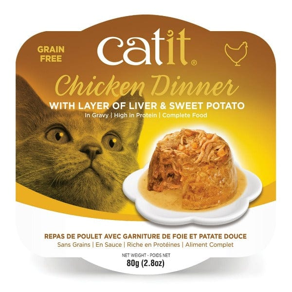 Catit Chicken Dinner with Liver & Sweet Potato Wet Cat Food