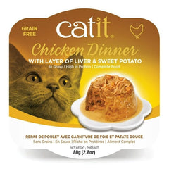 Catit Chicken Dinner with Liver & Sweet Potato Wet Cat Food