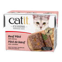 Catit Cuisine Beef Pâté with Carrots Wet Cat Food
