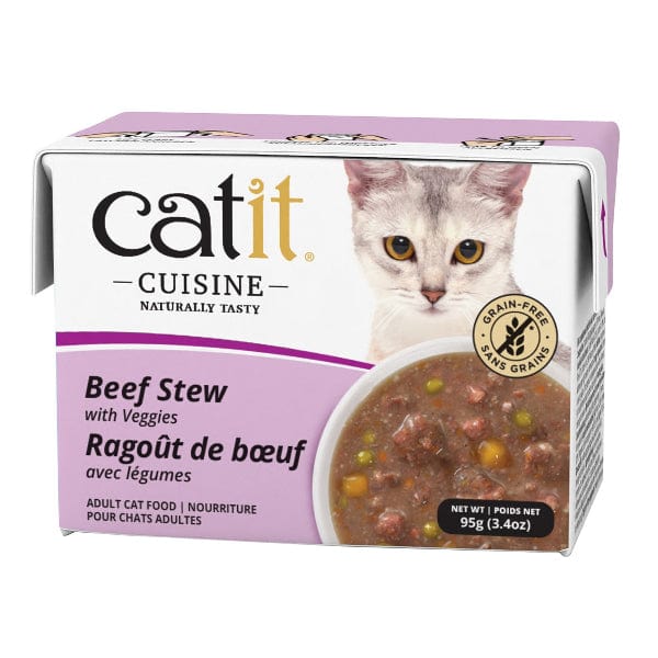 Catit Cuisine Beef Stew with Veggies Cat Food Topper