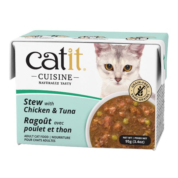 Catit Cuisine Stew with Chicken & Tuna Cat Food Topper