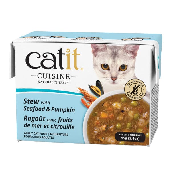 Catit Cuisine Stew with Seafood & Pumpkin Cat Food Topper