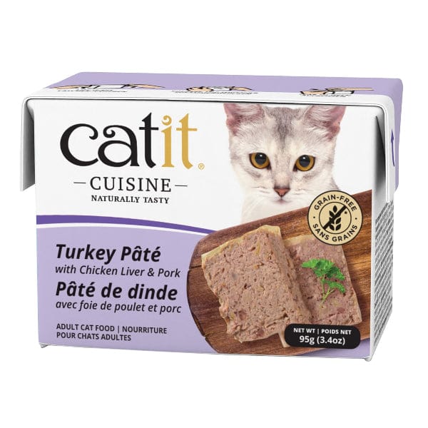 Catit Cuisine Turkey Pâté with Chicken Liver & Pork Wet Cat Food
