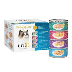 Catit Divine Shreds Tuna in Jelly Multipack