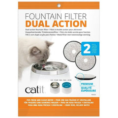 Catit Dual Action Fountain Filter 2-Pack