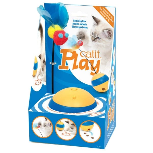 Catit Play Spinning Bee Cat Toy