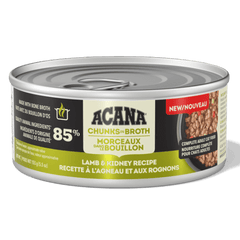 ACANA  Chunks in Broth Lamb & Kidney Recipe Canned Cat Food, 5.5oz