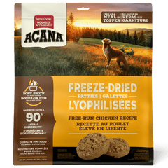 ACANA Free-Run Chicken Recipe Freeze Dried Dog Food, Patties