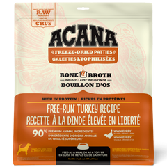 ACANA Free-Run Turkey Recipe Freeze Dried Dog Food, Patties