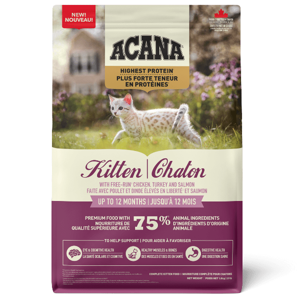 ACANA Highest Protein Recipe Dry Kitten Food, 1.8 kg