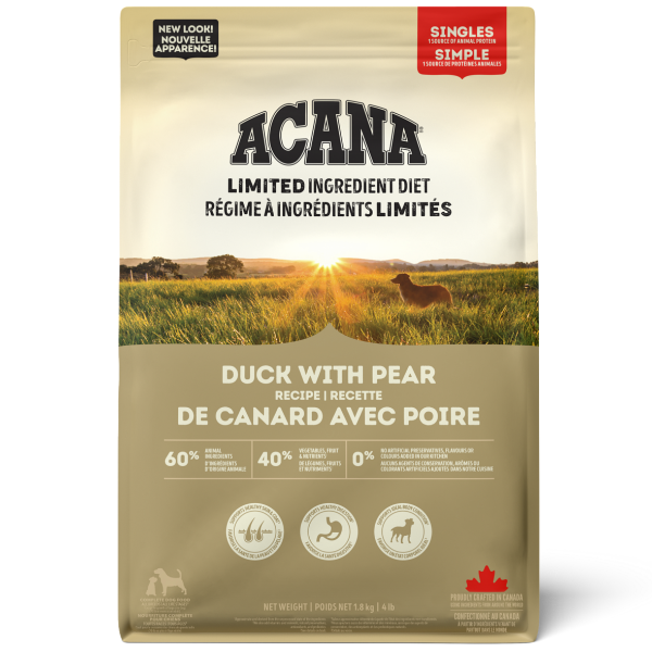 ACANA Singles Duck with Pear Recipe Dry Dog Food