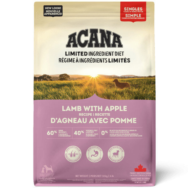ACANA Singles Lamb with Apple Recipe Dry Dog Food