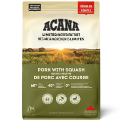 ACANA Singles Pork with Squash Recipe Dry Dog Food