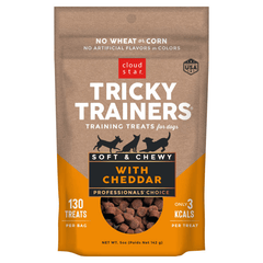 Cloud Star Tricky Trainers with Cheddar Soft & Chewy Dog Treats