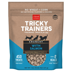 Cloud Star Tricky Trainers with Salmon Crunchy Dog Treats