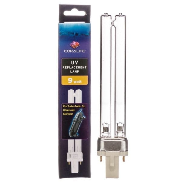 Coralife UV replacement Lamp 9 watt – For Turbo-Twist 3x UV Sterilizer