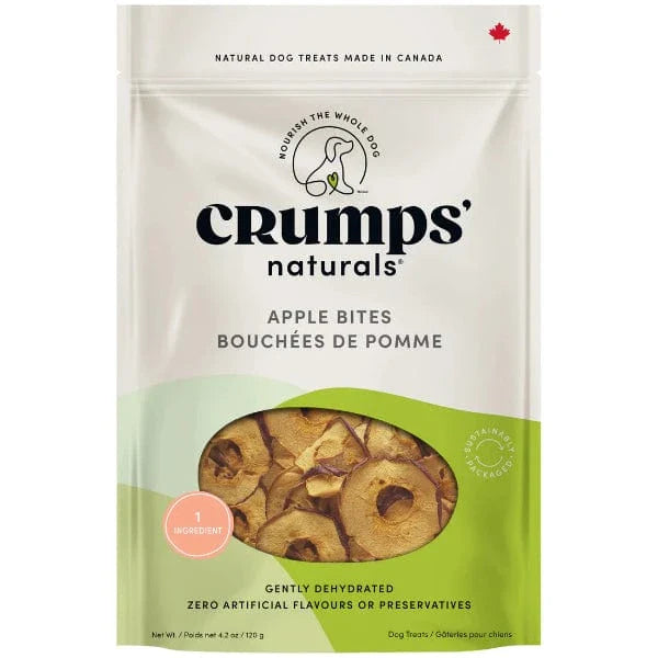 Crumps' naturals Apple Bites Single Ingredient Treats for Dogs