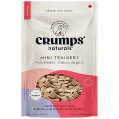 Crumps' naturals Freeze-Dried Pork Hearts Mini Trainers (SPECIAL ORDER ITEM)
