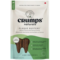 Crumps' naturals Plaque Busters Bacon Dental Sticks