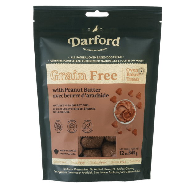 Darford Grain Free Peanut Butter Recipe Oven-Baked Dog Treats