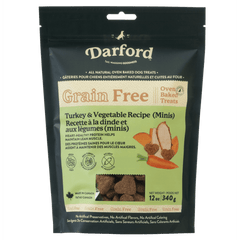 Darford Grain Free Turkey Minis Oven-Baked Dog Treats