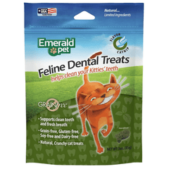 Emerald Pet Grain Free Catnip Feline Dental Treats