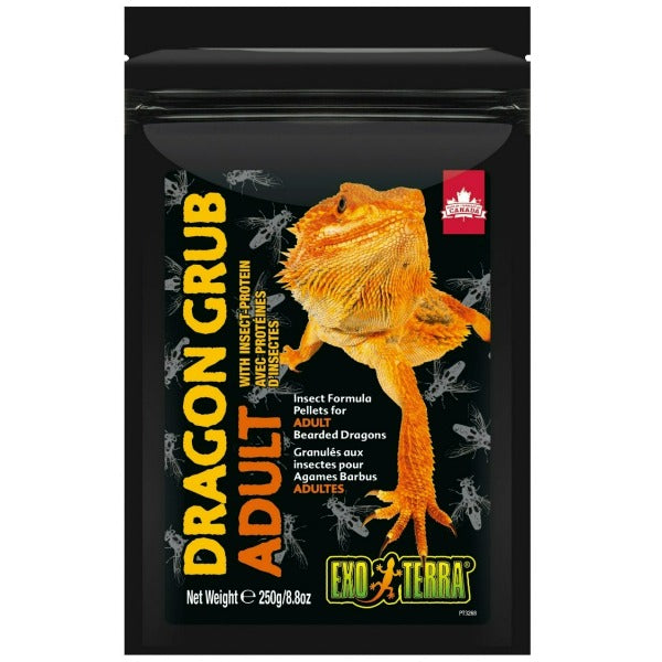 Exo Terra Adult Dragon Grub Insect Formula Pellets