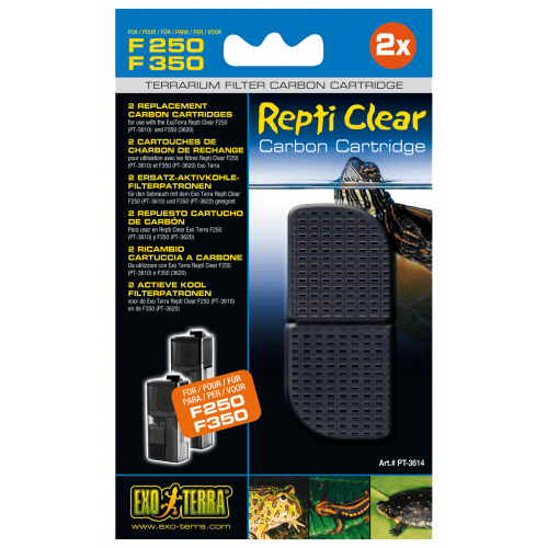 Exo Terra Carbon Cartridge for F250 / F350 2-Pack