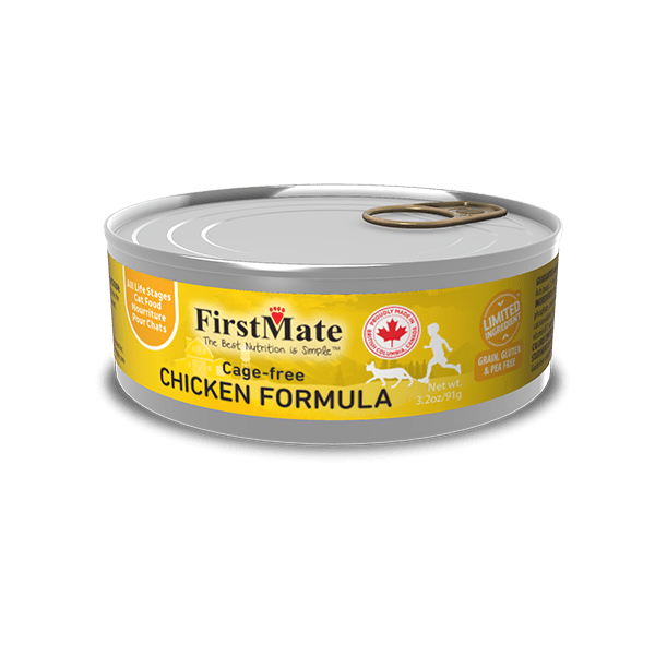 FirstMate Cage-free Chicken Formula Canned Cat Food
