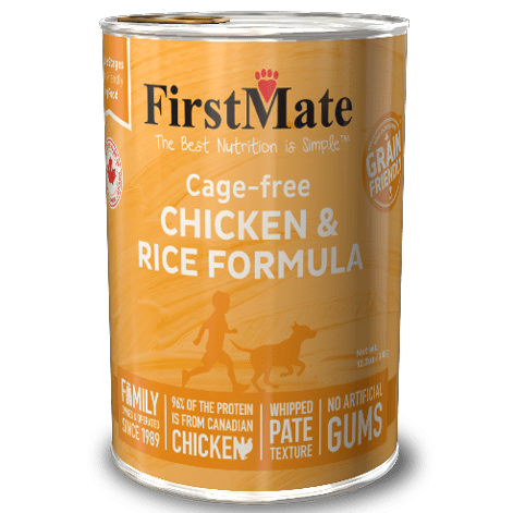 FirstMate Cage-free Chicken & Rice Formula Canned Dog Food