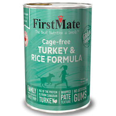 FirstMate Cage-free Turkey & Rice Formula Canned Dog Food