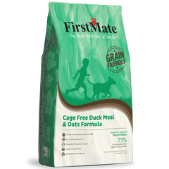 FirstMate Grain Friendly Cage Free Duck & Oats Dry Dog Food