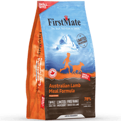 FirstMate LID Australian Lamb Meal Formula Small Bites Dry Dog Food, 4lb