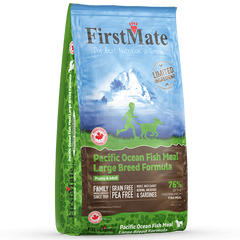 FirstMate LID Pacific Ocean Fish Meal Large Breed Formula Dry Dog Food, 25lb