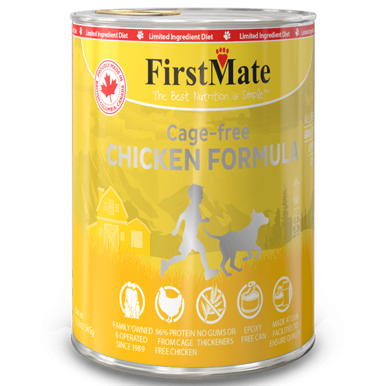 FirstMate Limited Ingredient Cage-free Chicken Formula Canned Dog Food