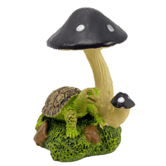 Fish Gear Mushroom & Turtle Betta Ornament