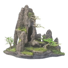 Fish Gear Rock Hill Aquarium Ornament