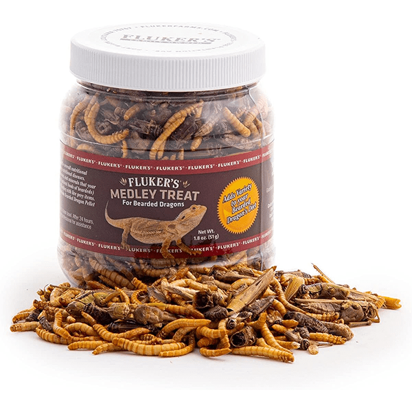 Fluker's Freeze Dried Medley Bearded Dragon Treat