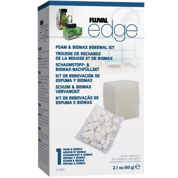 Fluval Edge Foam & BIOMAX Renewal Kit