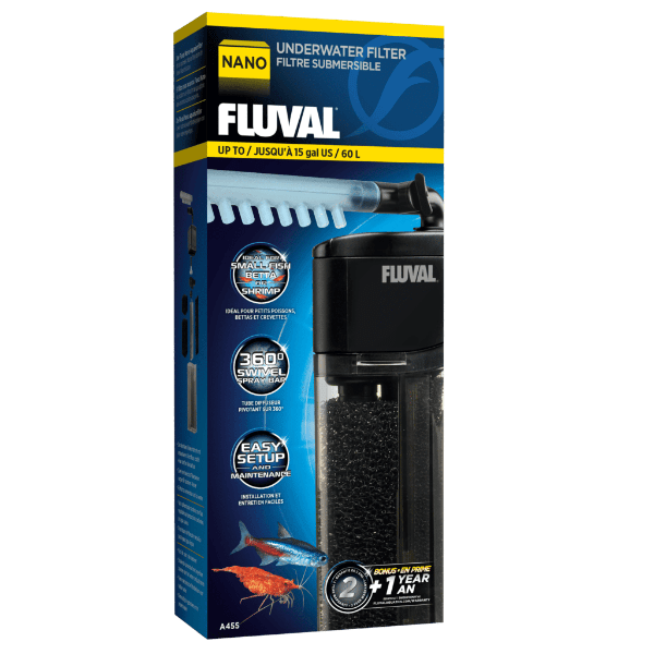 Fluval Nano Aquarium Underwater Filter