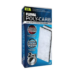 Fluval "U" Poly/Carbon Cartridge 2Pack