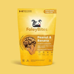 Foley Bites Peanut & Banana Premium Baked Dog Treats
